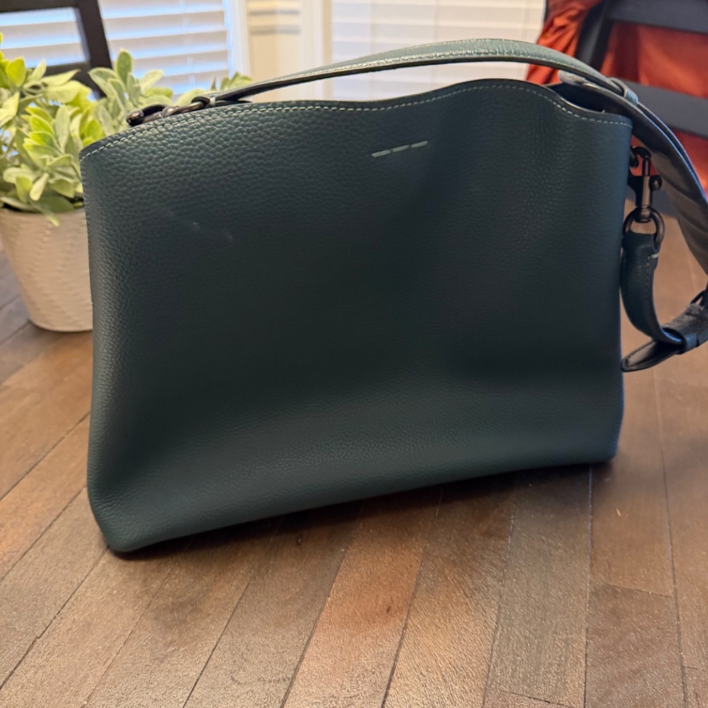 Coach Dark Green Shoulder Bag - Picture 2 of 9